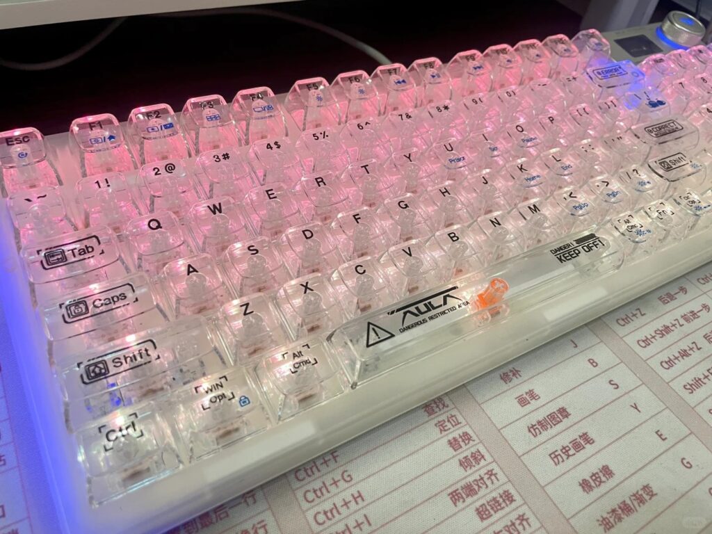 狼蛛F98pro键盘变色2鹿繘🦌来自小红书网页版 Aula Keyboard Aula Keyboard