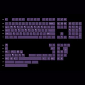 Keycaps roxos (149 teclas, ANSI e ISO)