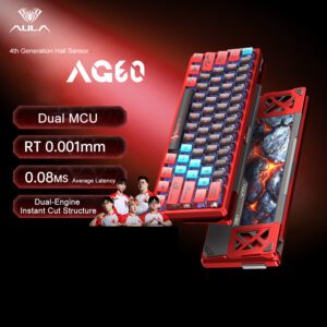 [AG60Max] Firefly - Sublimación de calor roja - Interruptor Eight Treasures (Doble posición de luz)