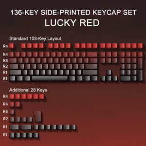 Starry Night Black + Lucky Red