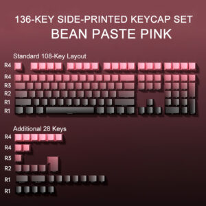 Starry Night Black + Bean Paste Pink