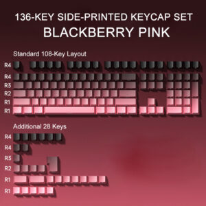 Side Backlight Blackberry Pink