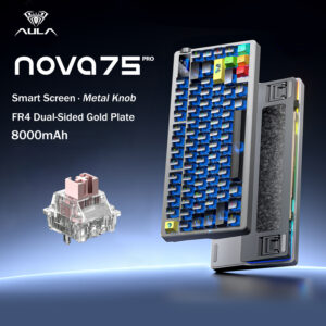Nova75 Pro - Dark Night Black - Begonia Switch - FR4 Plate