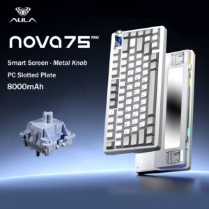 Nova75 Pro - Galaxy Gray - Seiya Switch - PC Plate