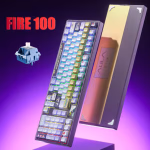 Violeta: Interruptor Qingyun - Placa de posicionamiento para PC - Teclas sublimadas