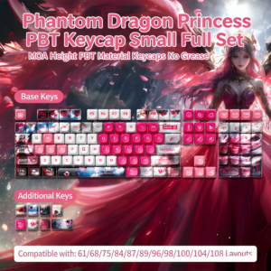 [Phantom Dragon Princess] Keycap – Five-Sided Dye-Sub
