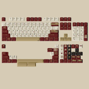 FC Red and White Console Keycaps