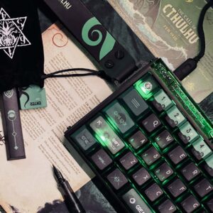 Cthulhu Nuclear-Powered Keycaps