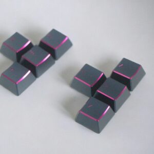 Dunkelblaue WASD-Tasten (4er-Set) + Pfeiltasten (4er-Set)