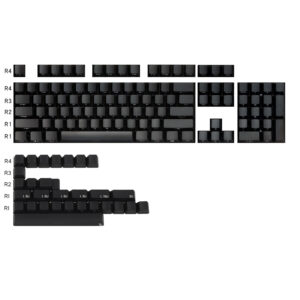 OEM - Black side-printed translucent 134 keycaps