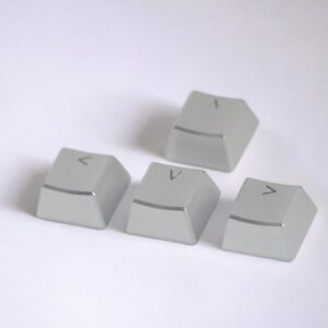 Silberne Pfeiltasten, 4er-Set