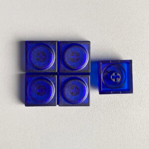 Blu trasparente