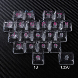 17 MAO Cat [Top-Print Heart Glitter PC] Confezione da 21 pezzi