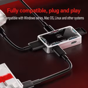 [Display Screen] HUB Docking Station - 8K One-to-Four