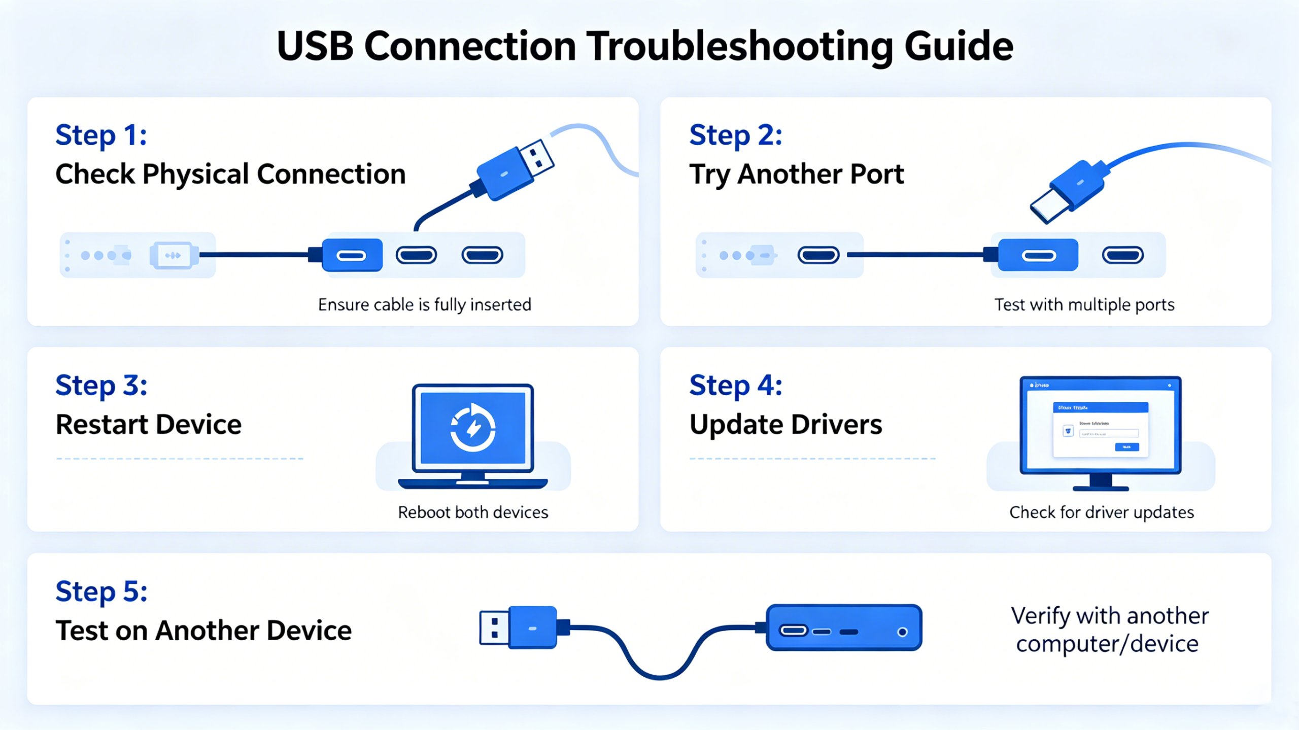 fixing AULA keyboard USB connection issue