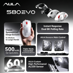 AULA SC580 EVO 4 Aula Keyboard AULA SC580 EVO