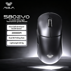 Black - Wireless Tri-mode - Dual 8K Version