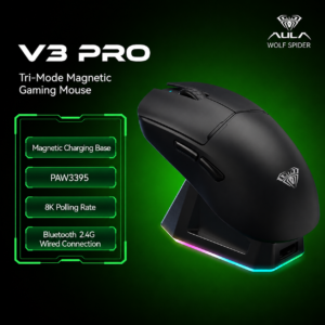 V3 Pro 블랙 - 듀얼 8K | PAW3395