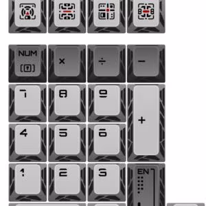 Teclado numérico PAD (22 teclas)